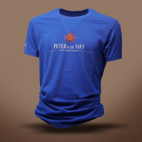 T-shirt Peter In Florence Blue - Uomo