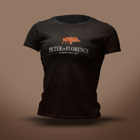 T-shirt Peter In Florence black - Donna